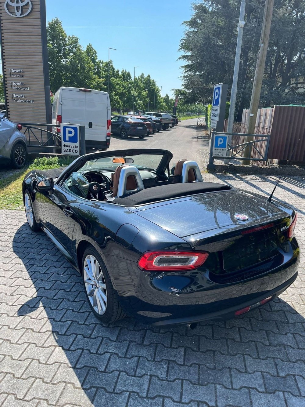 Fiat 124 spider usata a Bergamo (5)