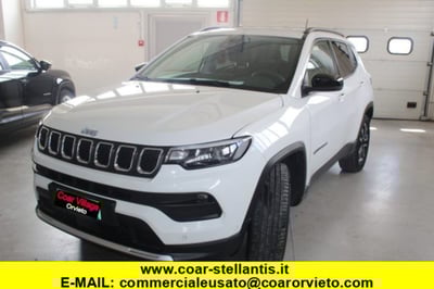 Jeep Compass 1.3 T4 190CV PHEV AT6 4xe Limited del 2022 usata a Orvieto