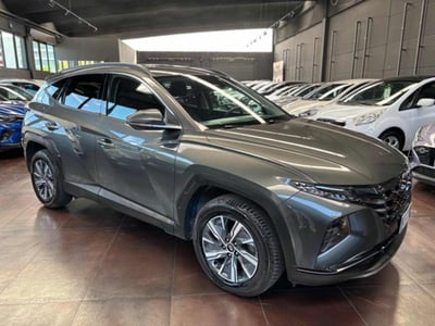 Hyundai Tucson 1.6 hev Xline 4wd auto del 2021 usata a Pesaro