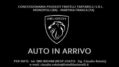 Peugeot 3008 BlueHDi 130 S&amp;S EAT8 GT Pack del 2021 usata a Monopoli