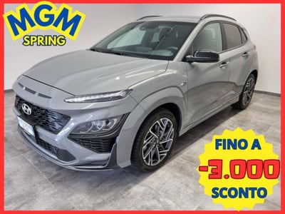 Hyundai Kona 1.0 T-GDI Hybrid 48V iMT NLine del 2021 usata a Erba