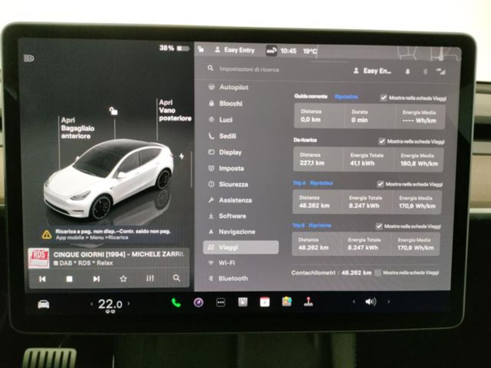 Tesla Model Y usata a Modena (16)