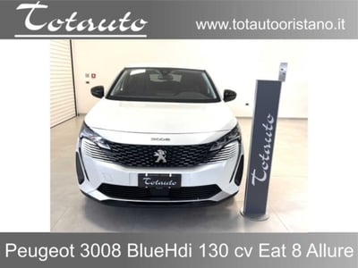 Peugeot 3008 BlueHDi 130 S&amp;S EAT8 Allure Pack del 2022 usata a Ghilarza