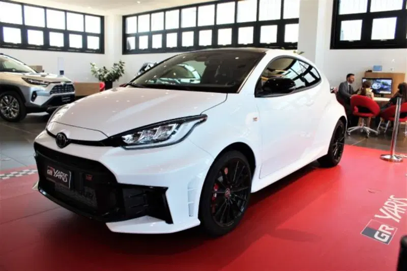 Toyota GR Yaris nuova a Roma