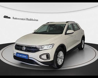 Volkswagen T-Roc 2.0 tdi Life 115cv del 2022 usata a Roma
