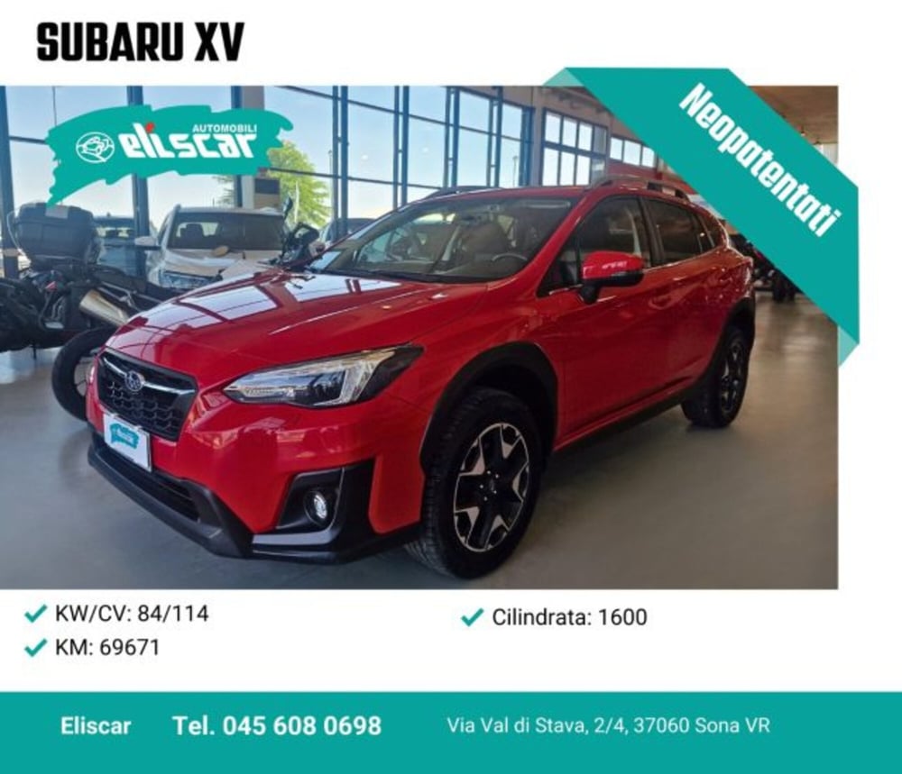 Subaru XV usata a Verona