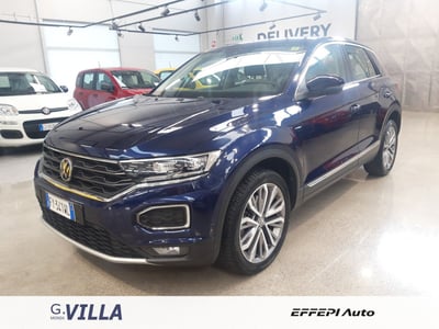 Volkswagen T-Roc 2.0 TDI SCR 150 CV DSG Advanced BlueMotion Technology del 2019 usata a Monza