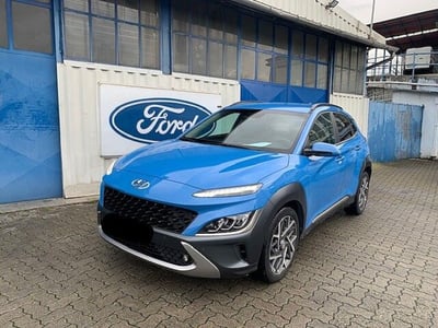 Hyundai Kona 1.6 T-GDI 4WD DCT XPrime del 2021 usata a Pavone Canavese