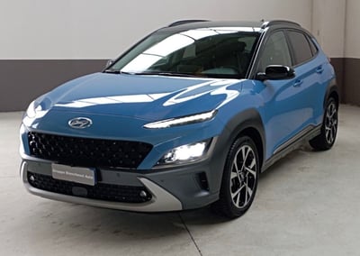 Hyundai Kona 1.0 T-GDI Hybrid 48V iMT XLine del 2021 usata a Cremona