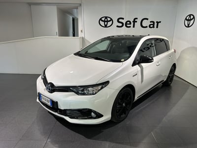 Toyota Auris 1.8 Hybrid Black Edition del 2018 usata a Milano