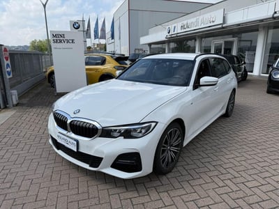 BMW Serie 3 Touring 330d  mhev 48V xdrive MSport auto del 2021 usata a Tortona