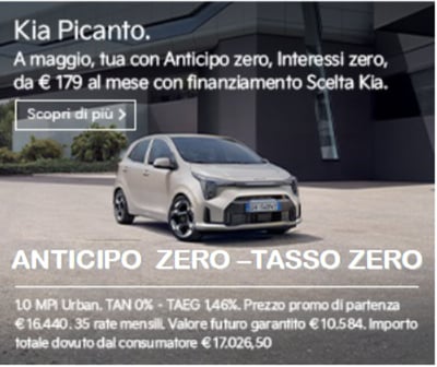 Kia Picanto 1.0 12V Easy nuova a Casamarciano