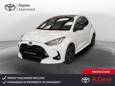 Toyota Yaris 1.5 Hybrid 5 porte Lounge del 2022 usata a Genzano di Roma