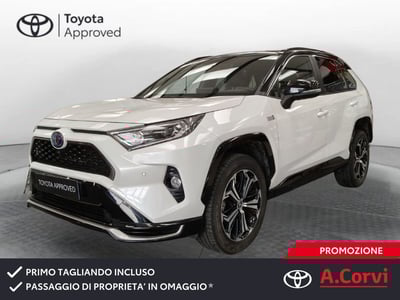 Toyota Rav4 PHEV E-CVT AWD-i More Style del 2021 usata a Genzano di Roma