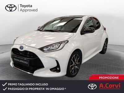 Toyota Yaris 1.5 Hybrid 5 porte Lounge del 2021 usata a Genzano di Roma