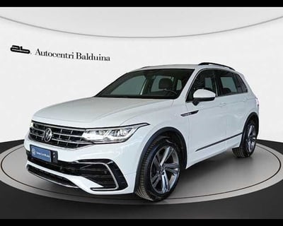 Volkswagen Tiguan Allspace 2.0 tdi R-Line 150cv dsg del 2021 usata a Roma