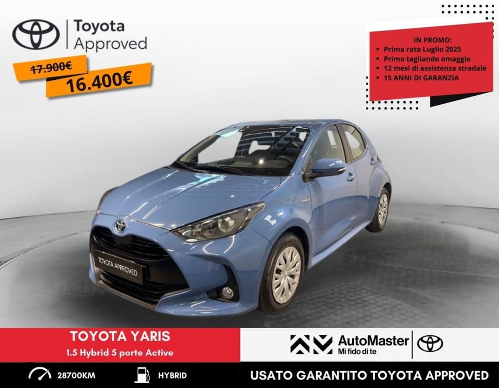 Toyota Yaris usata a Ferrara