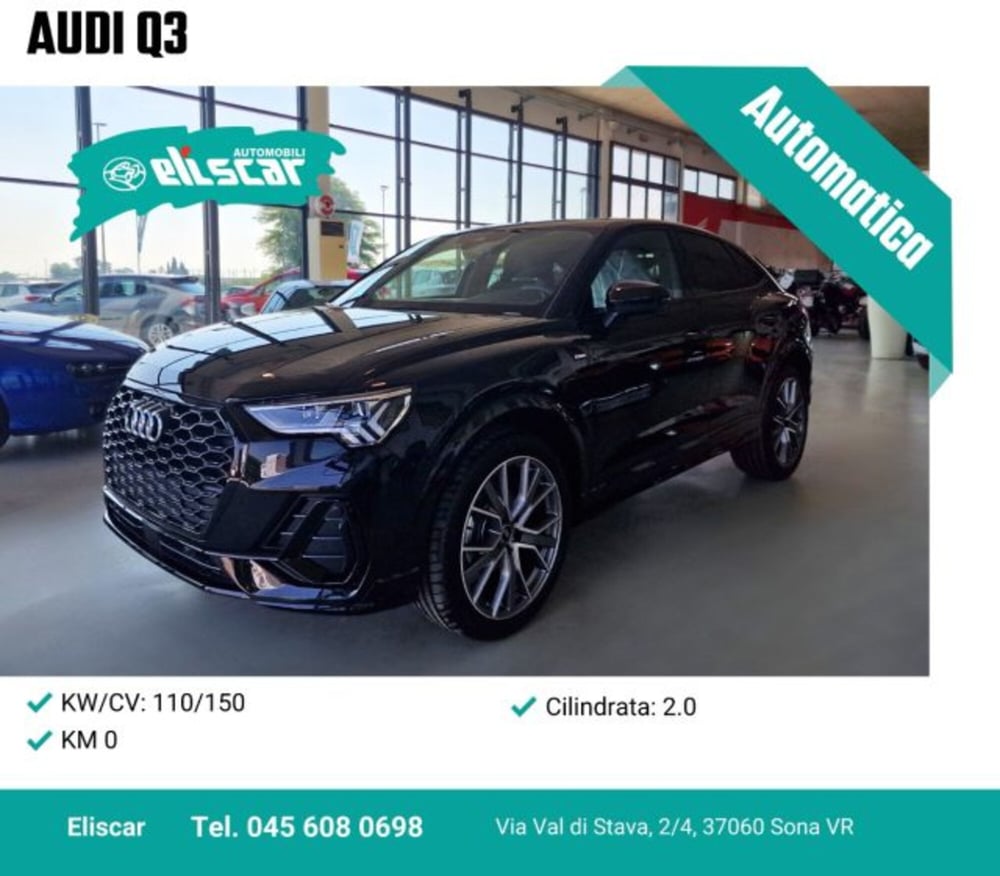 Audi Q3 Sportback nuova a Verona