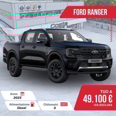 Ford Ranger Pick-up Ranger 2.0 ECOBLUE aut. DC Wildtrak 5 posti nuova a Valdobbiadene