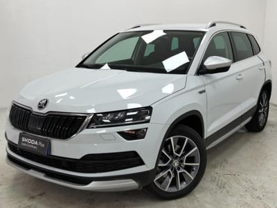 Skoda Karoq 2.0 TDI EVO SCR 4x4 DSG Scout del 2021 usata a Lurate Caccivio