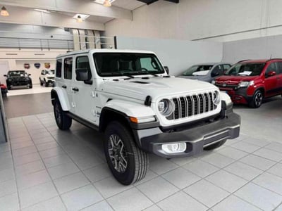 Jeep Wrangler Unlimited 2.0 PHEV ATX 4xe Sahara nuova a Vercelli