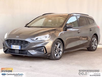 Ford Focus Station Wagon 1.5 EcoBlue 120 CV automatico SW ST-Line Co-Pilot del 2020 usata a Albano Laziale