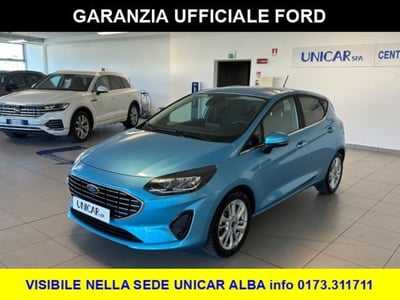 Ford Fiesta 1.0 Ecoboost Hybrid 125 CV 5 porte Titanium del 2022 usata a Alba