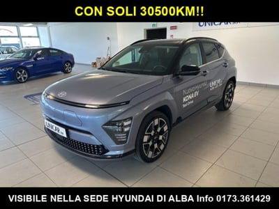 Hyundai Kona EV 64 kWh XClass del 2023 usata a Alba