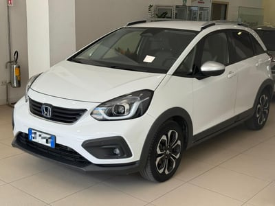 Honda Jazz 1.5 Hev Crosstar eCVT Bicolor Executive del 2021 usata a Castellammare di Stabia