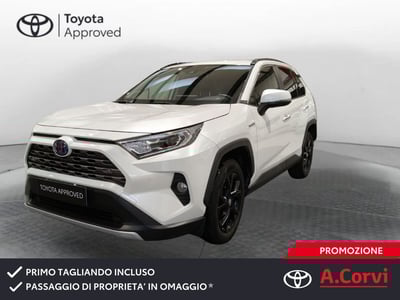 Toyota Rav4 vvt-ie h Lounge awd-i 222cv e-cvt del 2019 usata a Genzano di Roma