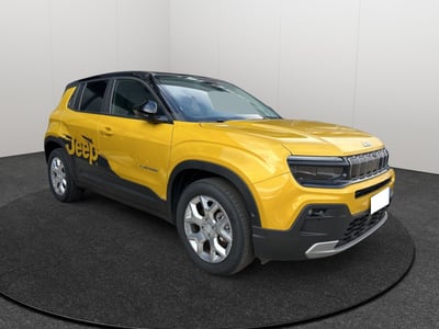 Jeep Avenger full-electric Summit fwd 156cv auto del 2023 usata a Caltanissetta