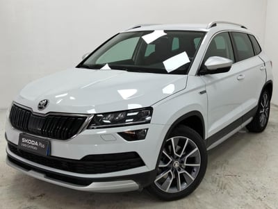 Skoda Karoq 2.0 TDI EVO SCR 4x4 DSG Scout del 2021 usata a Lurate Caccivio