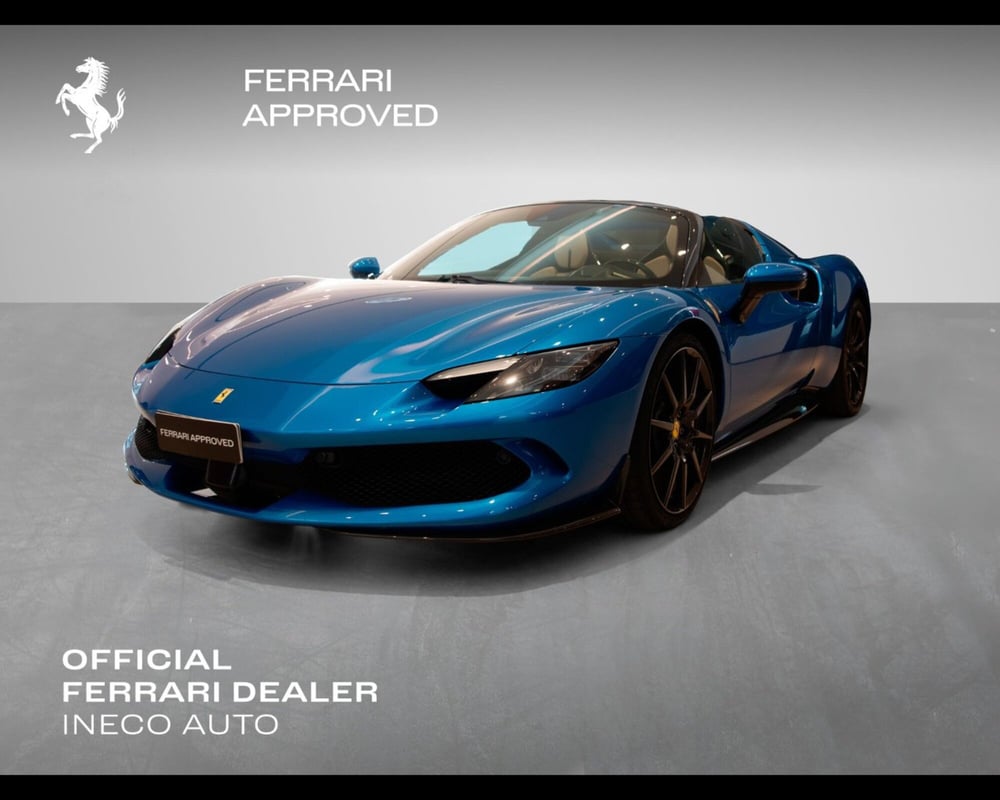 Ferrari 296 Spider usata a Modena