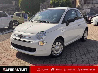 Fiat 500 1.0 Hybrid Cult del 2021 usata a Vigevano