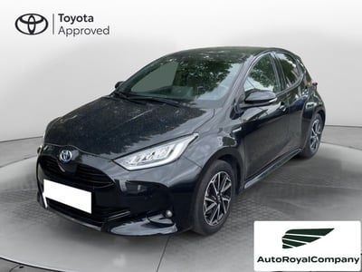 Toyota Yaris 1.5 Hybrid 5 porte Lounge del 2021 usata a Roma
