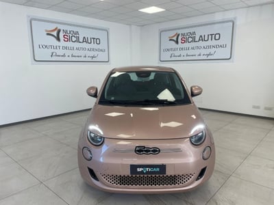 Fiat 500e Icon Berlina 42 kWh del 2023 usata a Carini