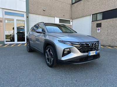 Hyundai Tucson 1.6 hev NLine Hyundai Smart Sense+ Advanced 4wd auto del 2023 usata a Ivrea