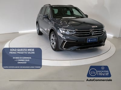 Volkswagen Tiguan 2.0 TDI 150 CV SCR DSG 4MOTION R-Line del 2023 usata a Bologna