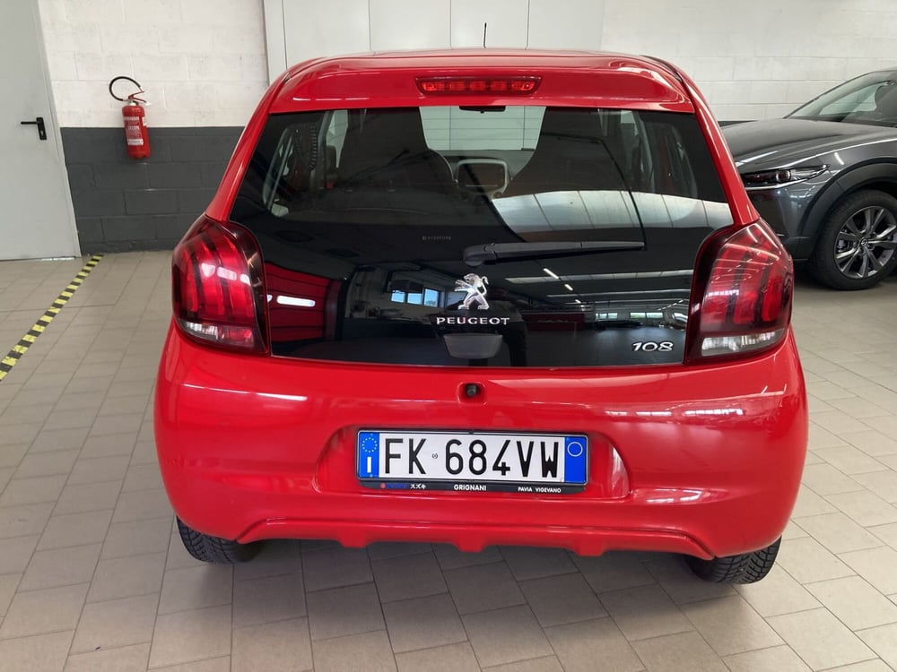Peugeot 108 usata a Pavia (6)