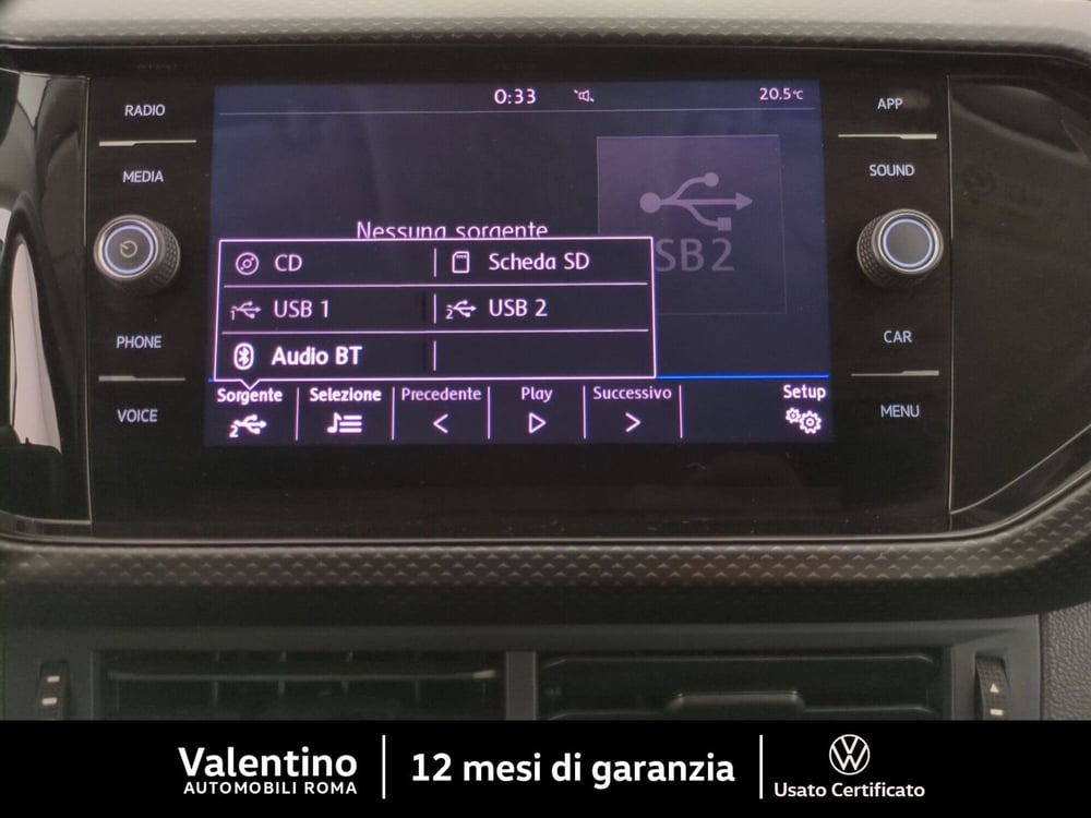 Volkswagen T-Cross usata a Roma (18)