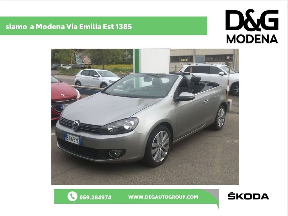 Volkswagen Golf Cabrio usata a Modena