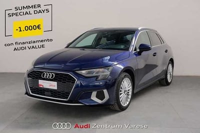 Audi A3 Sportback 2.0 tfsi Business Advanced quattro 204cv auto del 2024 usata a Varese