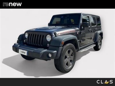 Jeep Wrangler Unlimited 2.8 CRD DPF Rubicon Auto del 2018 usata a Livorno