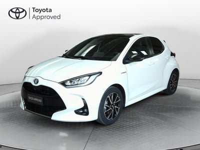 Toyota Yaris 1.5 Hybrid 5 porte Lounge del 2021 usata a Montebelluna
