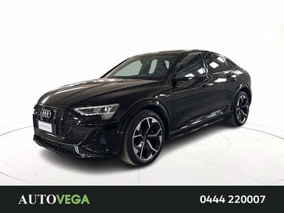 Audi e-tron Sportback S sport attitude nuova a Vicenza