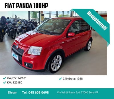 Fiat Panda 1.4 16V 100 HP del 2007 usata a Sona