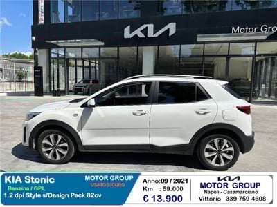 Kia Stonic 1.2 mpi Gpl Style Special Edition 78cv del 2021 usata a Casamarciano