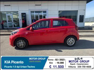 Kia Picanto 1.0 12V 5 porte AMT Urban del 2023 usata a Casamarciano