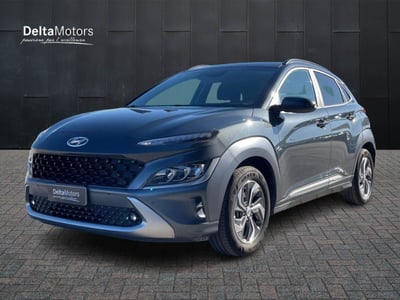 Hyundai Kona HEV 1.6 DCT XLine del 2022 usata a Montecosaro