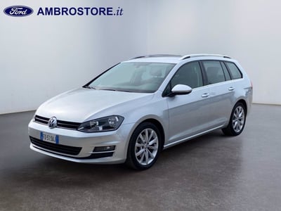 Volkswagen Golf Variant 1.6 BlueTDI 110 CV Highline del 2016 usata a Milano